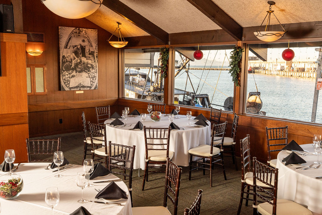 The Bay Marin Room at Scoma's Restaurant